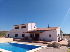 5/6 Bed off grid Villa with 8x4m pool and recently refurbished. PV solar electric and hot water