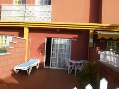 GRAN CANARIA.BUNGALOW IN GREEN SEA. PLAYA DE LAS BURRAS. SAN AGUSTIN.