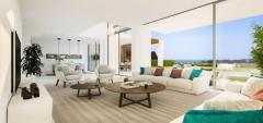 New development in Marbella, nice Villas with views over golf course and sea