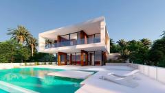 Off Plan Villa in Valle Romano in Estepona frontline Golf