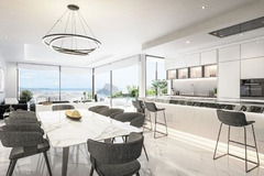 Property in Spain, New luxury villa sea views from builder in Calpe,Costa Blanca,Spain