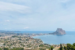 Property in Spain, New luxury villa sea views from builder in Calpe,Costa Blanca,Spain