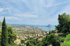 Property in Spain, New luxury villa sea views from builder in Calpe,Costa Blanca,Spain