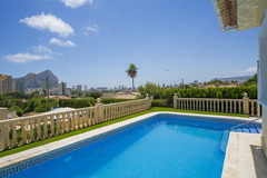 Property in Spain, Villa sea views in Calpe,Costa Blanca,Spain