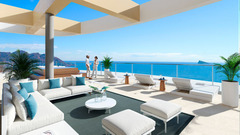 Property in Spain.New apartments sea views from builder in Benidorm,Costa Blanca,Spain