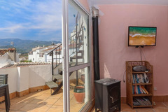 Townhouse  with wonderful views towards the mountains.