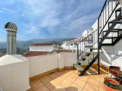 Townhouse  with wonderful views towards the mountains.