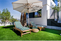 Property in Spain. New villa with sea views from builder in Polop,Costa Blanca,Spain