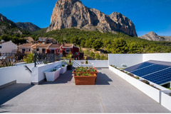 Property in Spain. New villa with sea views from builder in Polop,Costa Blanca,Spain