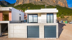 Property in Spain. New villa with sea views from builder in Polop,Costa Blanca,Spain
