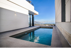 Property in Spain. New villa with sea views from builder in Polop,Costa Blanca,Spain