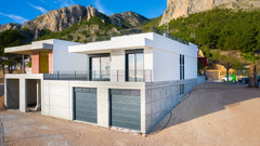Property in Spain. New villa with sea views from builder in Polop,Costa Blanca,Spain