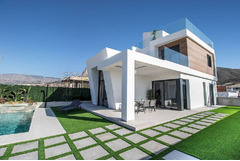 Property in Spain, New villa sea views from builder in Benidorm,Costa Blanca,Spain