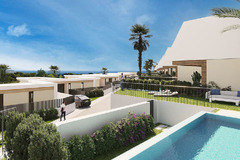 Property in Spain. New villa with sea views from builder in Polop,Costa Blanca,Spain