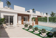 Property in Spain. New townhouse from builder San Janier,Costa Calida,Spain