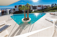 Modern contemporary style penthouse for sale in Benalmadena