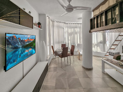 Lovely beachfront studio apartment in San Luis de Sabinillas