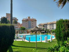 Lovely beachfront studio apartment in San Luis de Sabinillas