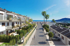 Property in Spain, New townhouse sea views from bulder in La Nucia,Costa Blanca,Spain