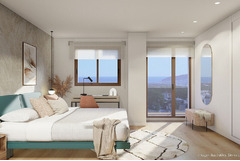 Property in Spain, New townhouse sea views from bulder in La Nucia,Costa Blanca,Spain