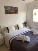 Two bed top floor Apartment poolside