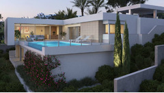 Property in Spain, New luxury villa sea views from builder in Cumbre del Sol,Costa Blanca,Spain