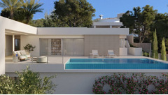 Property in Spain, New luxury villa sea views from builder in Cumbre del Sol,Costa Blanca,Spain
