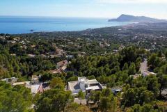 Property in Spain,New luxury villa sea views from builder in Altea,Costa Blanca,Spain