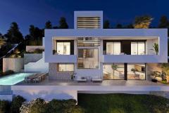 Property in Spain,New luxury villa sea views from builder in Altea,Costa Blanca,Spain