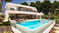 Property in Spain. New villa from builder in Moraira,Costa Blanca,Spain