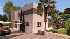 Property in Spain. New villa from builder in Moraira,Costa Blanca,Spain