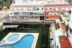 Cozy small penthouse with sea view for sale in Torrevieja