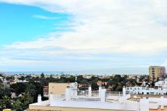 Cozy small penthouse with sea view  for sale in Torrevieja