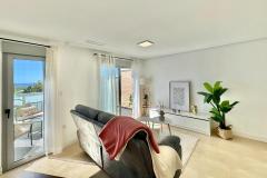 Penthouse with large terrace , sea view, and only 350 m to the beach for sale in Torrevieja