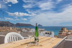 Mediterranean-style penthouse with wonderful sea views  for sale in Altea, Costa Blanca