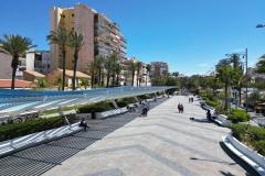 Bright and central penthouse only 700 m to the beach for sale in Torrevieja