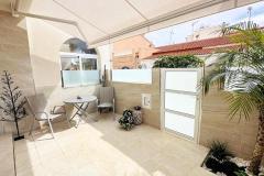 For sale stylishly renovated two-story townhouse in El Chaparral, Torrevieja