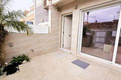 For sale stylishly renovated two-story townhouse in El Chaparral, Torrevieja