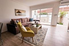 For sale stylishly renovated two-story townhouse in El Chaparral, Torrevieja