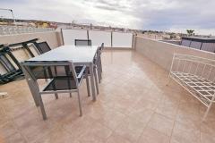 For sale stylishly renovated two-story townhouse in El Chaparral, Torrevieja