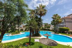For sale well-maintained townhouse in ParqueMar III only 500 m to Playa de la Mata