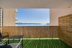 For sale stylishly renovated apartment directly on the beach in Torrevieja