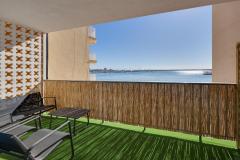 For sale stylishly renovated apartment directly on the beach in Torrevieja