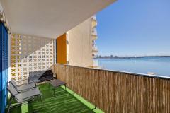 For sale stylishly renovated apartment directly on the beach in Torrevieja