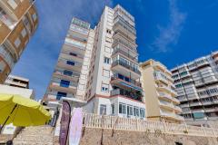 For sale stylishly renovated apartment directly on the beach in Torrevieja
