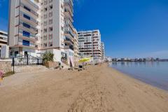 For sale stylishly renovated apartment directly on the beach in Torrevieja