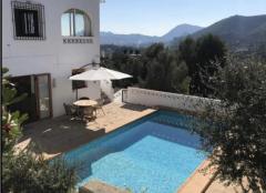 Charming big house with the mountains and gardens view